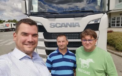 Uusi Scania S500 mega vetoautomme on toimitettu