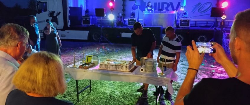 The 10th birthday party of Hirvi Transport